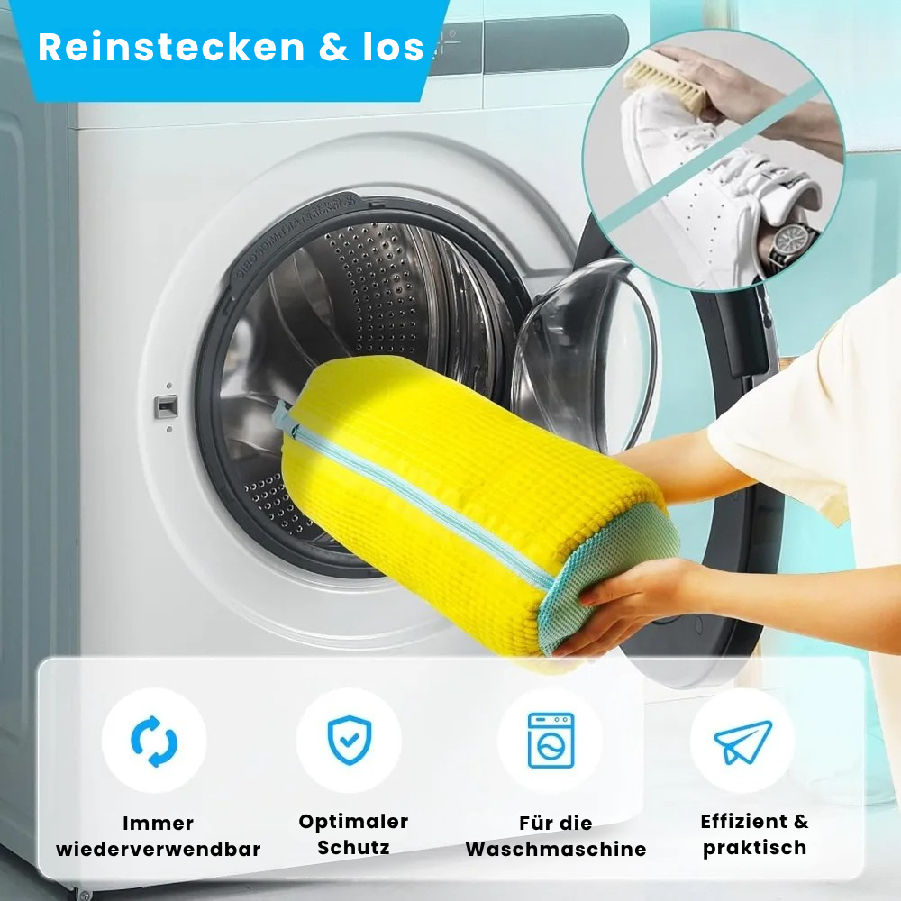 Scrubby - Kein Schuhe Bürsten, kein Stress, einfach waschen lassen